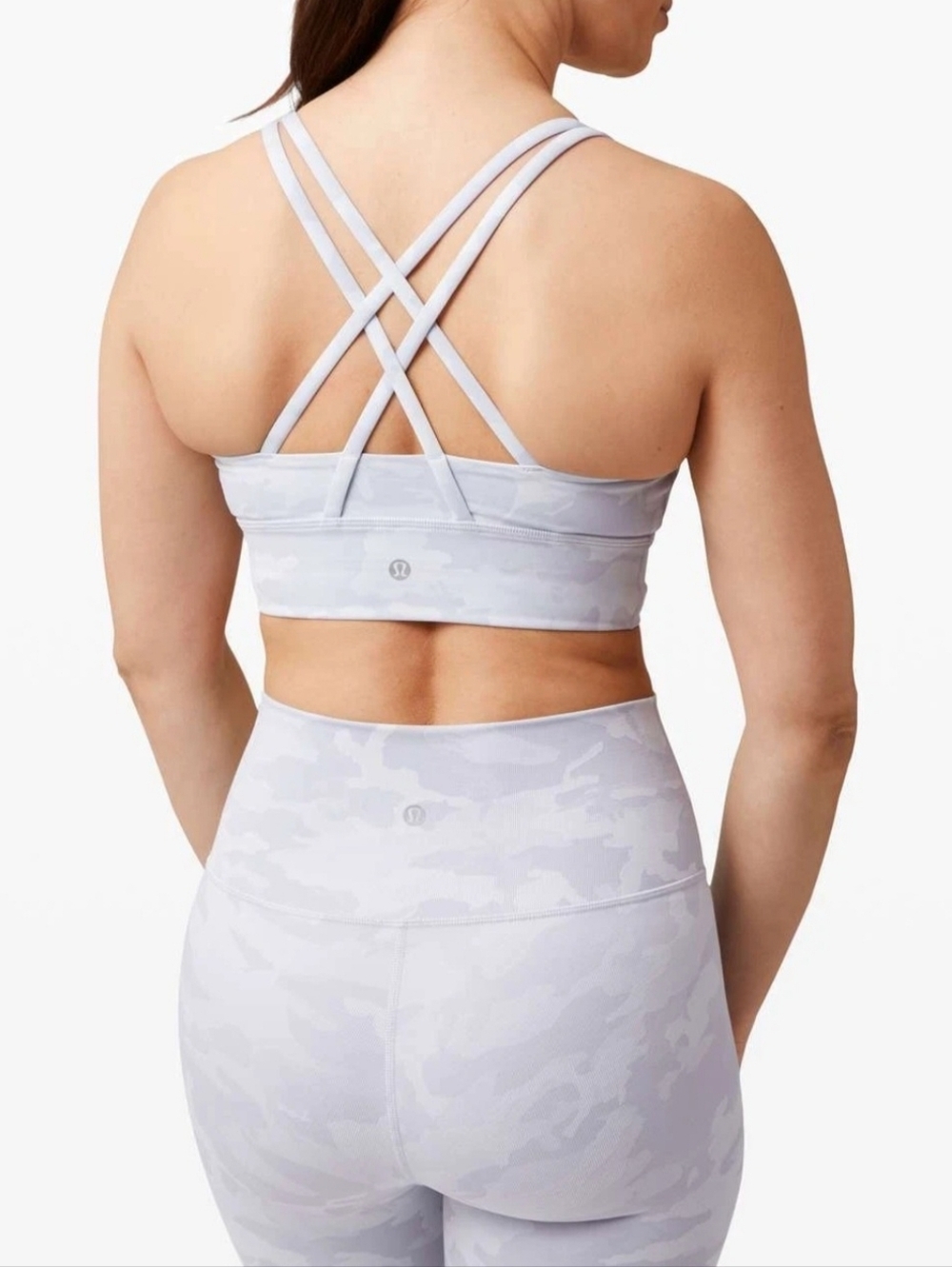 Lululemon Energy Bra Long Line Medium Support, -Size 6 - Picture 2 of 8
